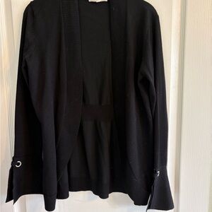 Women's Black Cardigan Sweater